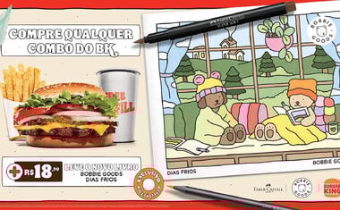 Imagem de destaque para Burger King® lança combo com livro da Bobbie Goods e parceria com Faber-Castell; saiba tudo!