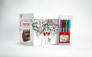 Starbucks - Panettone Chocolate Trufado Embalagem Especial