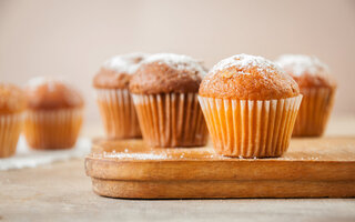 Muffin de Amêndoas e as