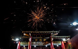 Ano Novo Chinês Templo Lohan | Na Cidade