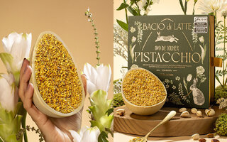 Ovo de Colher Pistacchio da Bacio di Latte