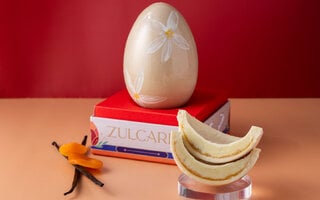 Ovo Damasco com Baunilha e Água de Flor de Laranjeira, da Zulcare